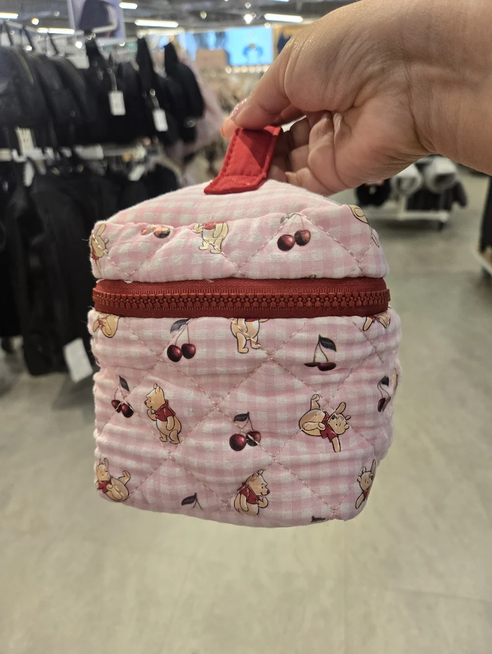 Pooh's Farm Pink Quilted Makeup Bag - Winnie the Pooh, Primark